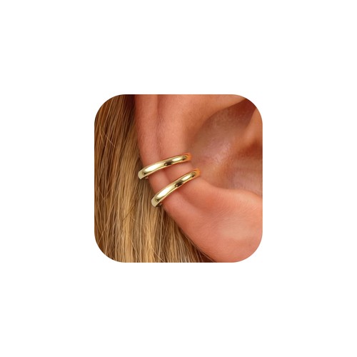 Ear cuff orecchini senza - senza, buco