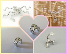 ORECCHINI ARGENTATI SENZA