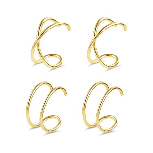 Orecchini donna clip - donna, oro