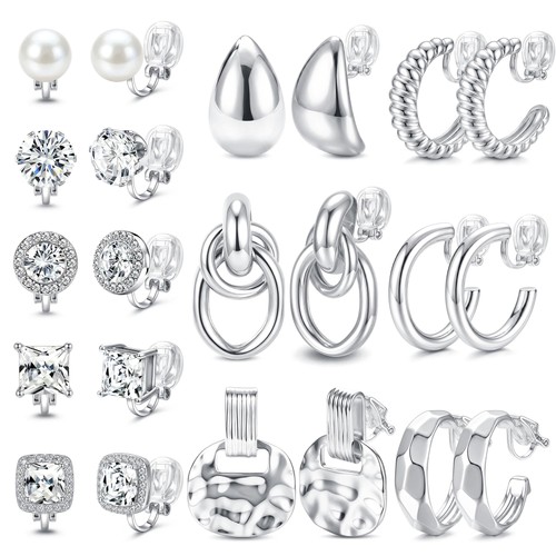 Orecchini clip donna - clip,