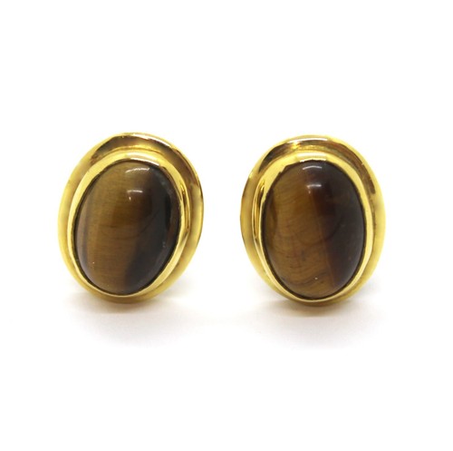 Orecchini clip oro giallo - a,
