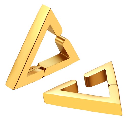 Orecchini triangolo finti - triangolo,
