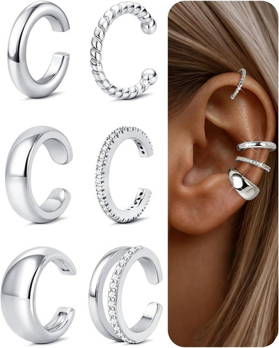 Ear cuff orecchini senza - orecchini, buco