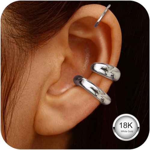 Ear cuff orecchini - orecchini, senza