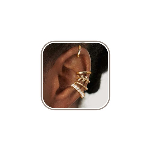 Ear cuff orecchini - orecchini, buco