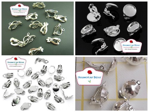 Orecchini clip per lobo - orecchini,