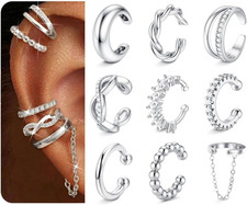 Ear Cuff Orecchini Donna Senza