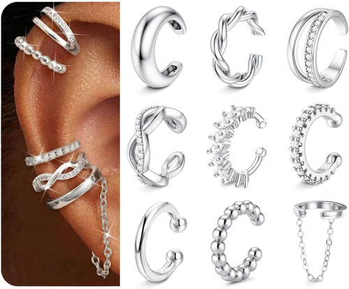Ear cuff orecchini donna senza - ear,