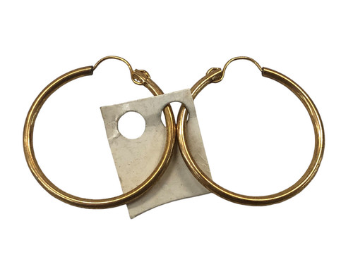 Orecchini buco cerchi - buco, oro