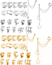 64 PCS Ear Cuff Orecchini Set
